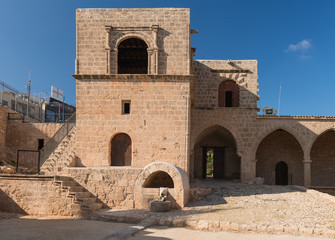 May 29, 2014: Photo of medieval fortress. Aya Napa. Cyprus.