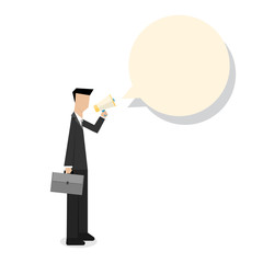 announcement from manager or business consultant