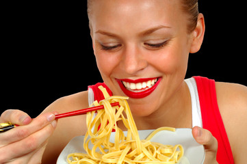 Woman Loves Pasta