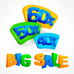 Big sale labels