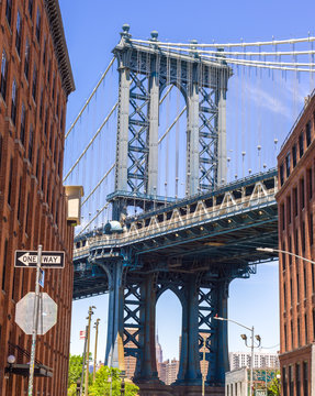 New York City Brooklyn Williamsburg Bridge