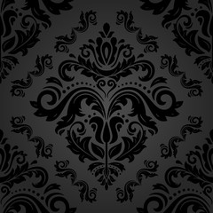 Seamless Vector Wallpaper in the Style of Baroque