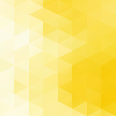 Yellow Grid Mosaic Background, Creative Design Templates