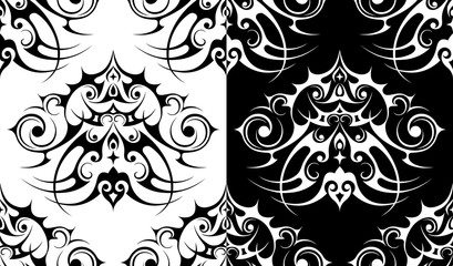 Decorative element seamless pattern.