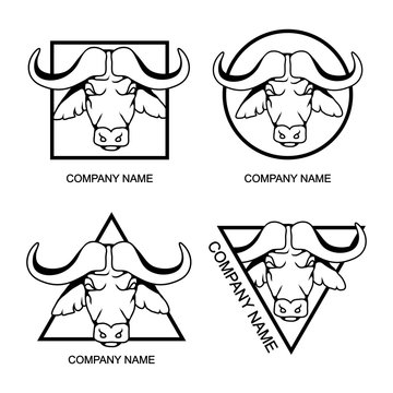 Set of Buffalo logo