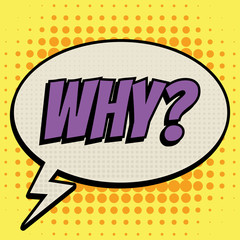 Why comic book bubble text retro style