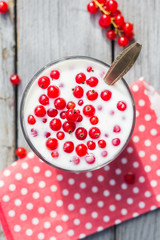 buttermilk fruit red currant table garden