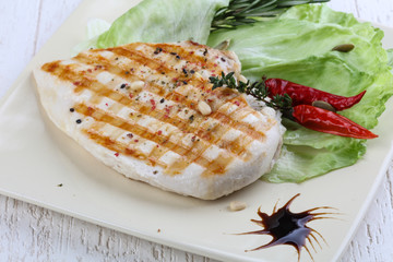 Grilled chicken breast