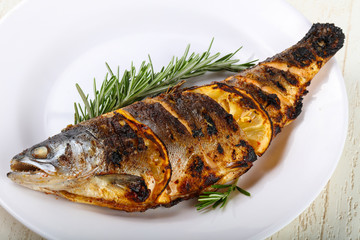 grilled trout