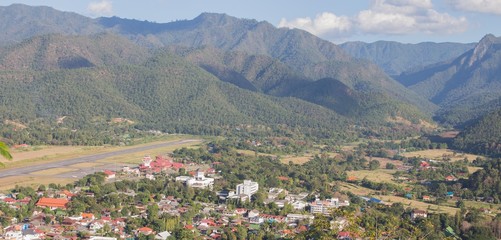 Fototapeta na wymiar Thailand mountain landscape