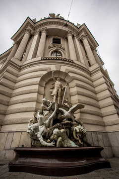 Brunnen an der Hofburg in Wien, Vienna