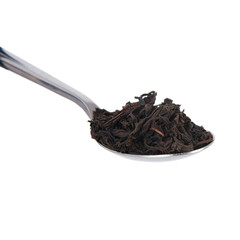 Dry black tea