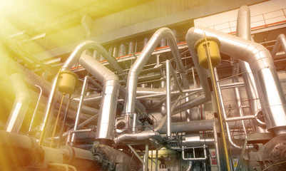 Equipment, cables and piping