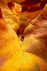 Papier Peint photo Canyon sable et grès dans le canyon inférieur des antilopes