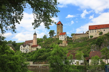 Fototapeta na wymiar Burg Rechtenstein