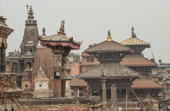 Bhaktapur or Bhadgaon the city of Devotees after the big earthquake from last year (April 2015)