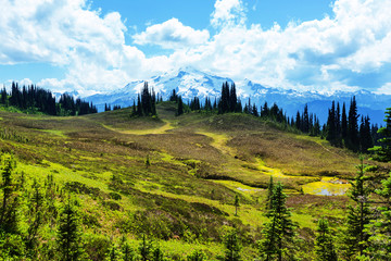 Obraz premium Glacier peak