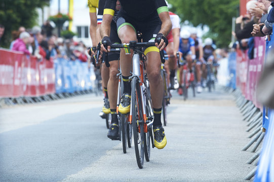 course cycliste sur route