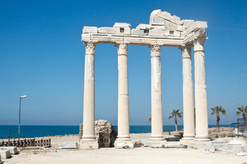 The Temple of Apollo in Side, Turkey