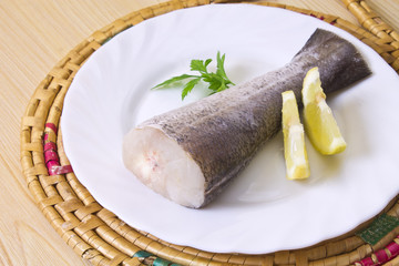 fish, pieces of hake