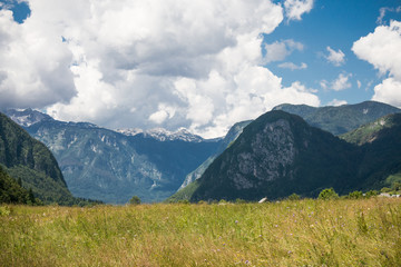 Majestic mountains landscape. 