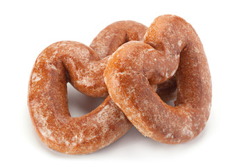 Bavarian gingerbread brewed in glaze sugar