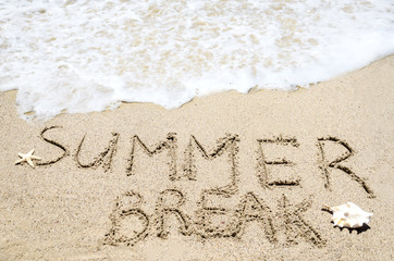 Summer break background