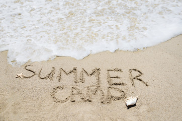 Summer camp background