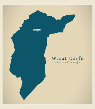 Modern Map - Wasat Darfur SD