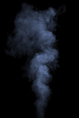 Blue water vapor