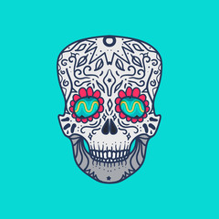 Mexican Detailed Skull