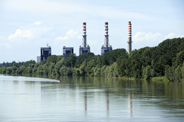 Obraz premium fiume po