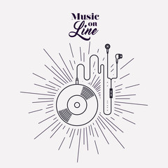 music on line design 