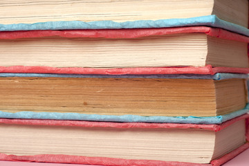 old book. seamless texture of book pages. Vintage old books. Books and reading are essential for self improvement, gaining knowledge and success in our careers, business and personal lives.