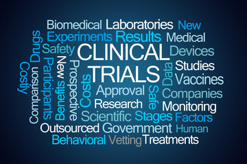Clinical Trials Word Cloud