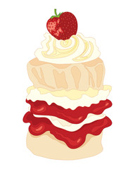 cream scone