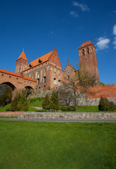 Zamek wraz z katedrą w Kwidzynie, Polska, 
The castle in Kwidzyn, Poland 