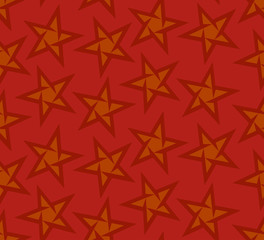 Wiccan Background with Stars of Shamanism