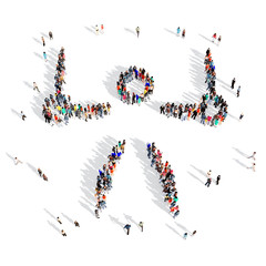 people man gymnastics sport 3d