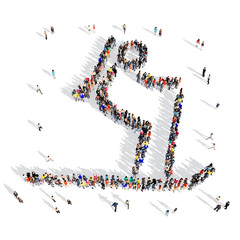 people biathlon sport 3d