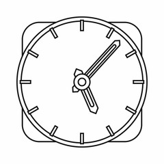Watch icon, outline style