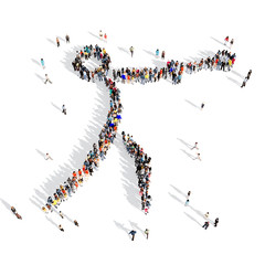 people hammer throw sport 3d