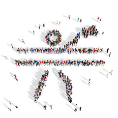 people victory Finishing 3d