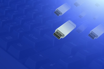Fototapeta premium USBメモリー