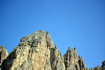 Fototapeta premium Gardena Pass dolomiti unesco
