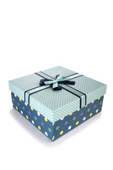 Giftboxes isolated on the white background