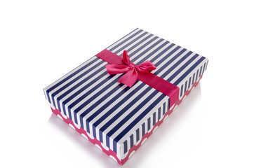 Fototapeta premium Giftboxes isolated on the white background