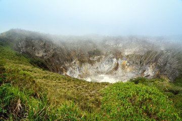 Crater of Volcano Mahawu