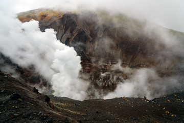 Tompaluan crater Lokon-Empung volcano