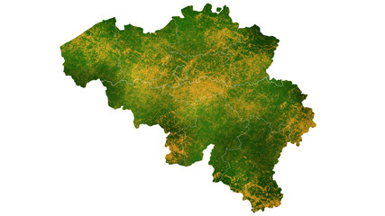 Belgium tropical texture map